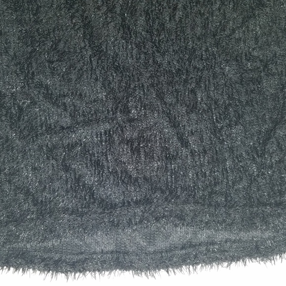 Extremely Soft Women's Black Fluffy Jumper Tops - Picture 4 of 5